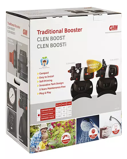CLEN BOOST 1100/45 Vesiautomaatti - Clen vesipumput ja vesiautomaatit - 7202 - 2