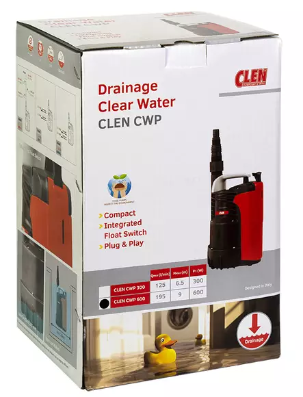 CLEN CWP 600 Uppopumppu - Clen tyhjennyspumput ja uppopumput - 7203 - 2